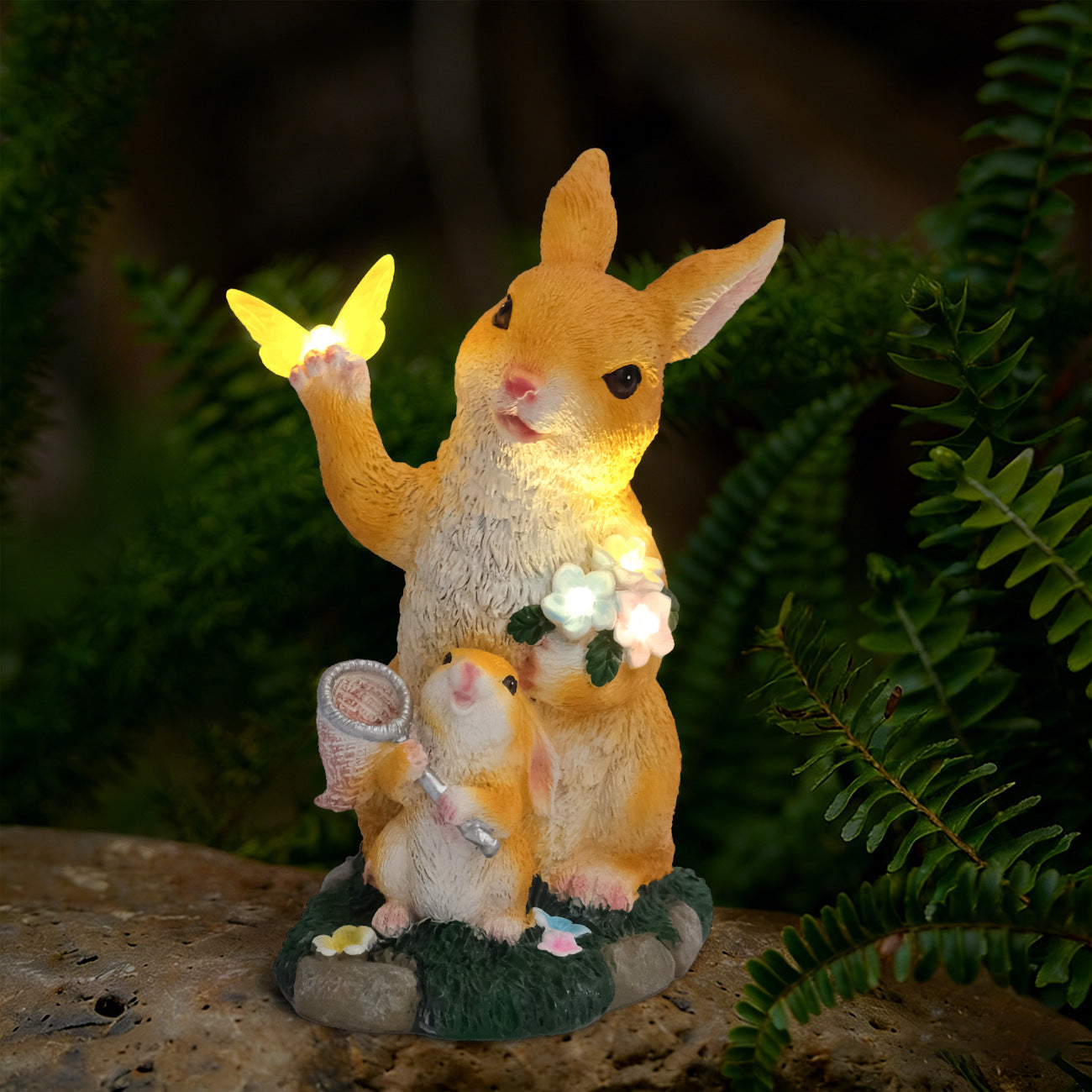Whimsical Rabbit Figurine Homeandso