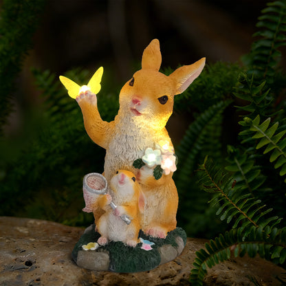 Whimsical Rabbit Figurine Homeandso