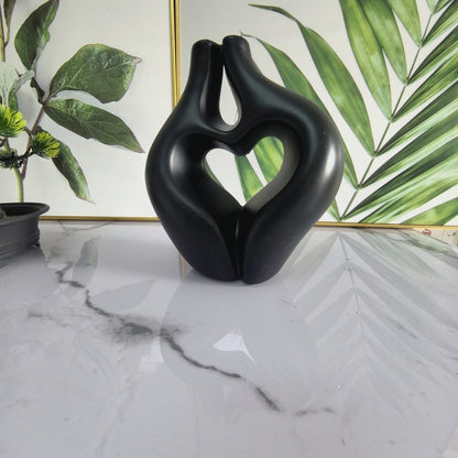 Heart-Shaped Decorative Sculpture