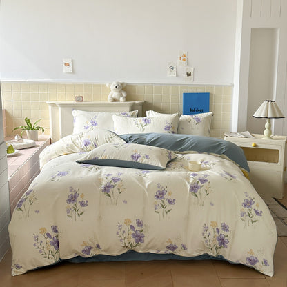Playful Cartoon Animal-Themed Bedding Set Homeandso