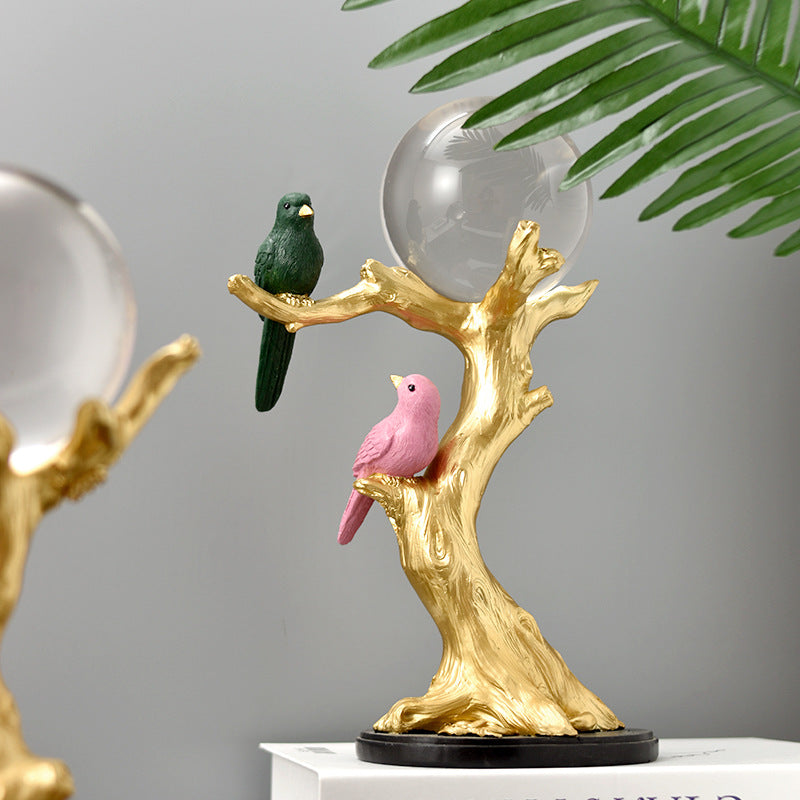 Decorative Bird Sculpture Homeandso