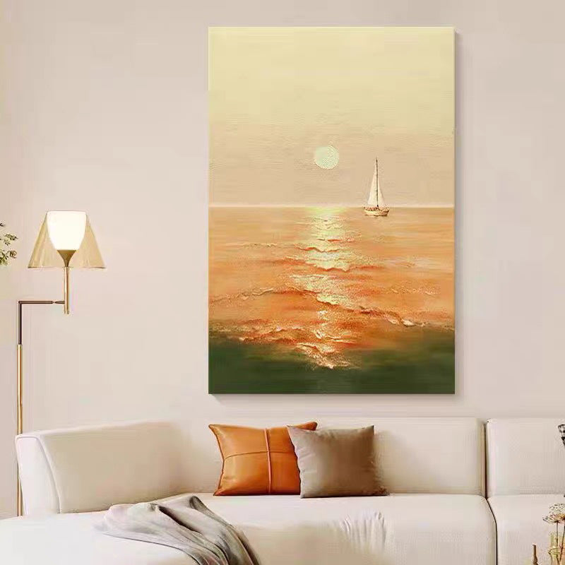 Serene Seascape Canvas Artwork Homeandso