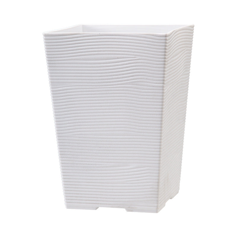 Textured Square Plant Container Homeandso