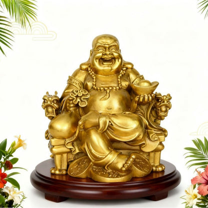 Decorative Happy Buddha Figurine Homeandso