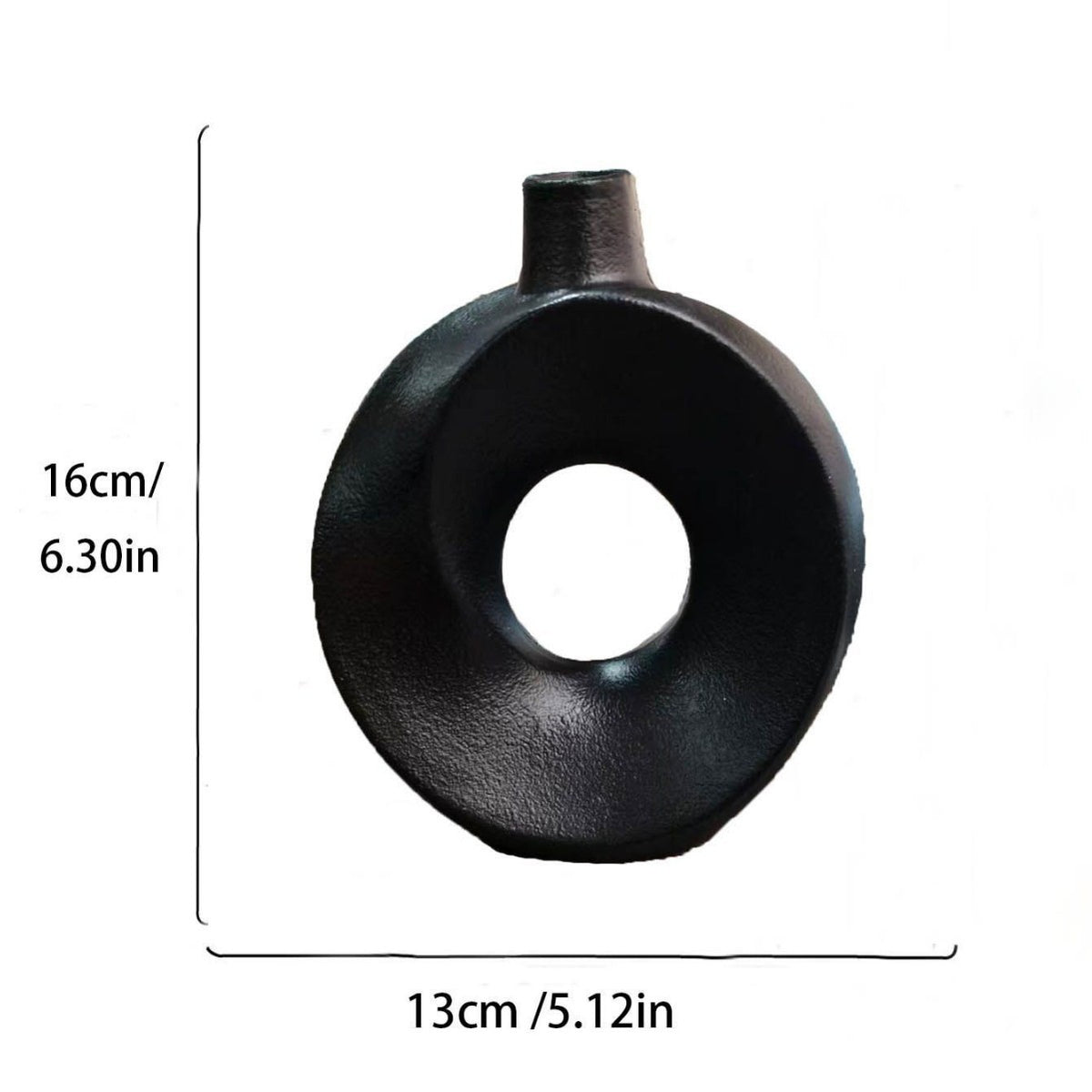 Modern Geometric Ceramic Vase Homeandso