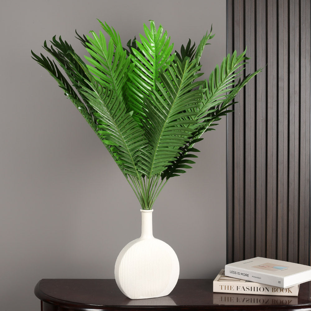 Decorative Artificial Palm Leaf Arrangement Homeandso