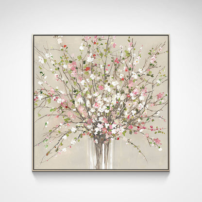 Elegant Floral Bouquet Wall Art Decor Homeandso