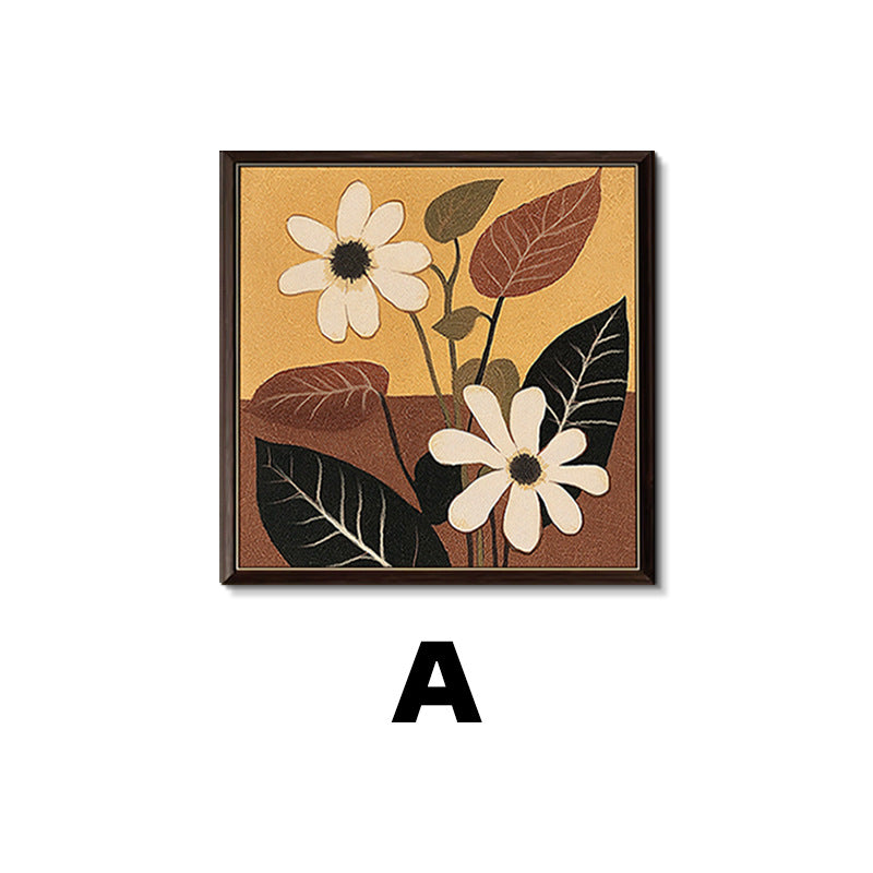 Decorative Framed Flower Art Homeandso