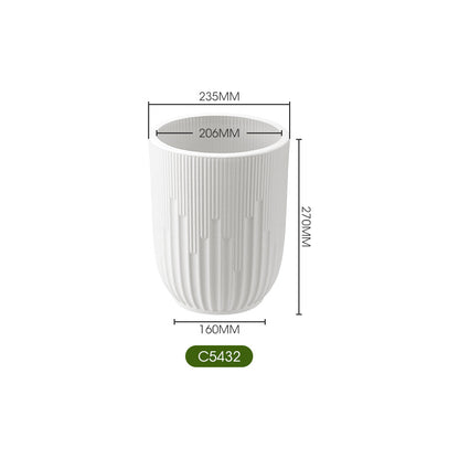 Ribbed Ceramic Planter Homeandso