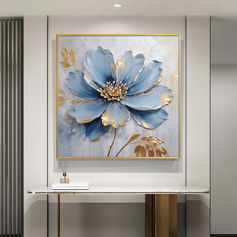 Floral Relief Canvas Wall Art Homeandso 1789034949