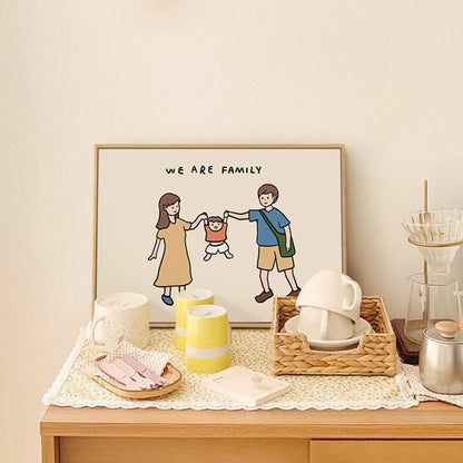 Family-Themed Framed Wall Art Homeandso