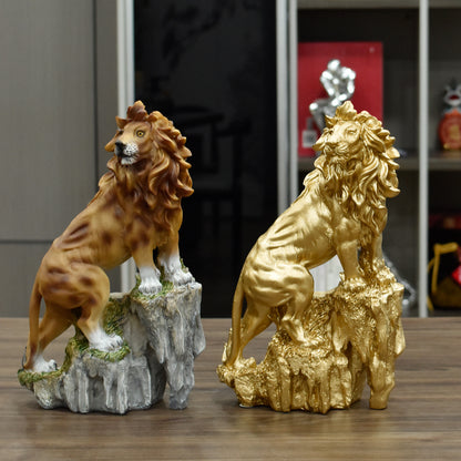Majestic Lion Figurine Homeandso