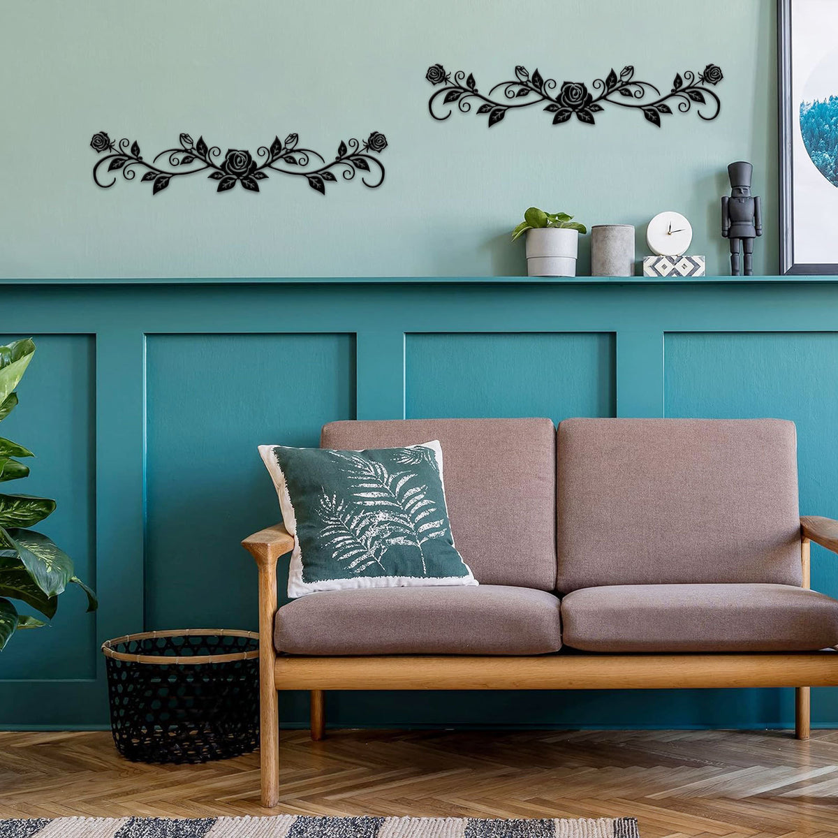 Floral Elegance Wall Decal Homeandso