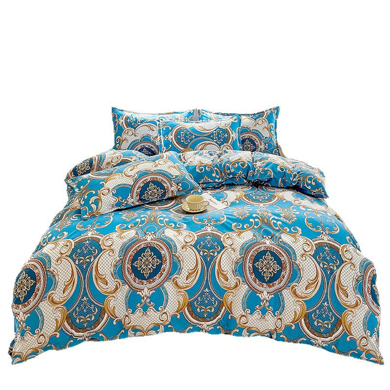 Floral Patterned Duvet Cover Set