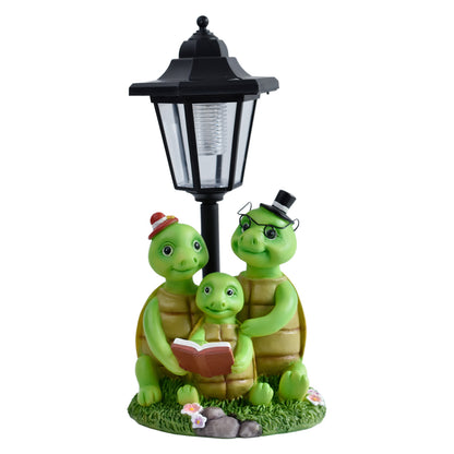 Decorative Turtle Family Lantern Homeandso