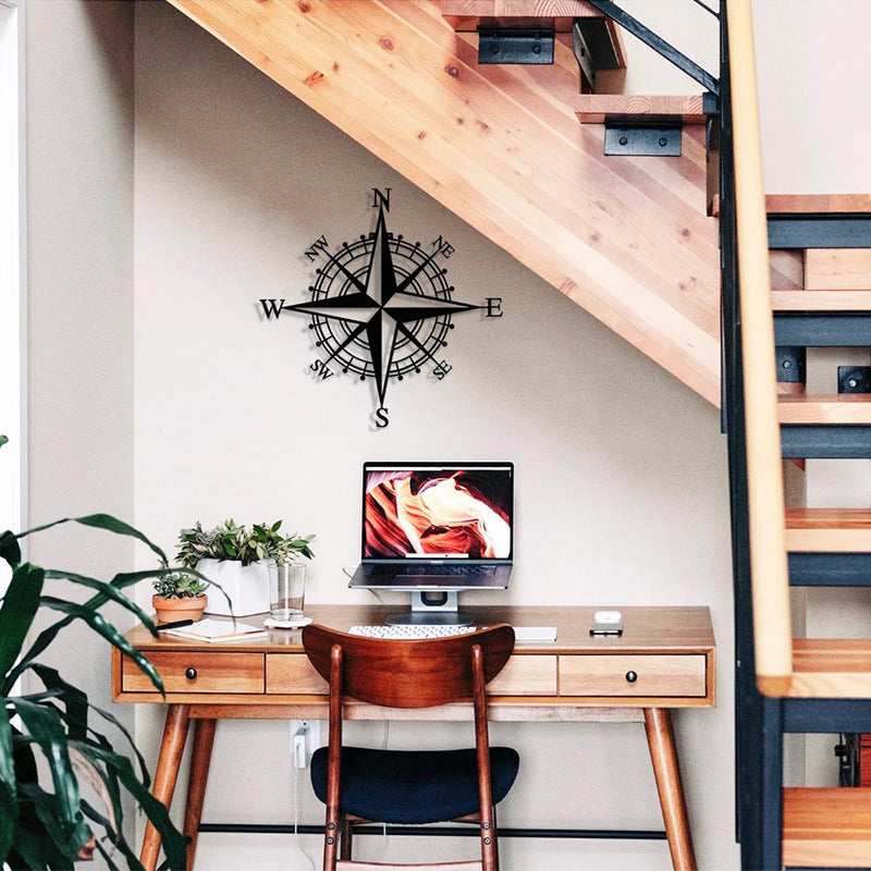 Compass-Themed Wall Art Homeandso