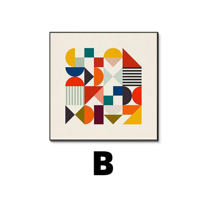 Abstract Geometric Canvas Wall Art Homeandso 1790073311