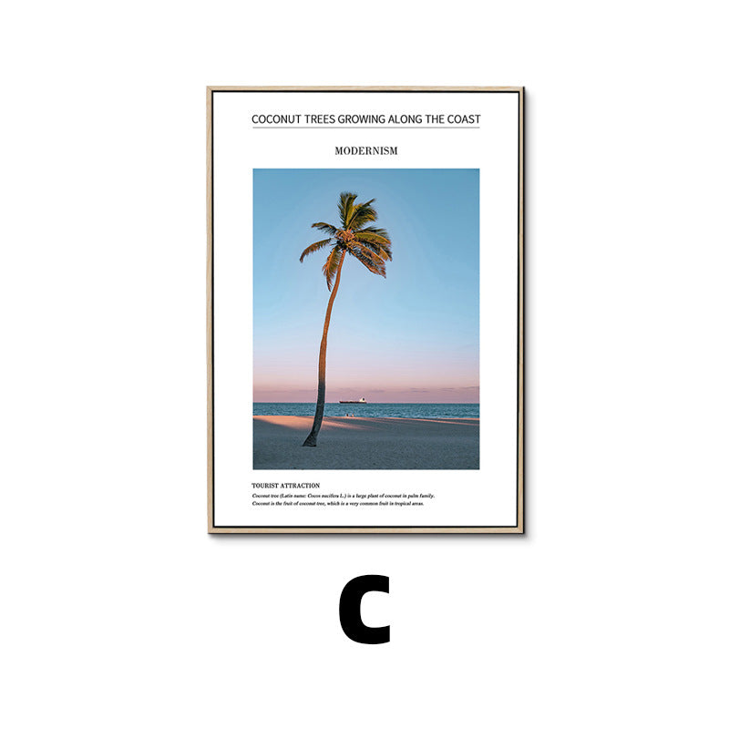 Coastal Landscape Framed Art Print Homeandso