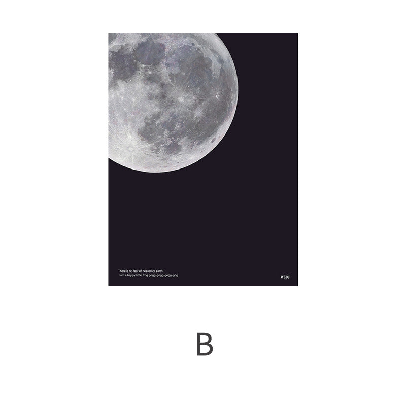 Celestial Moon Art Print Homeandso
