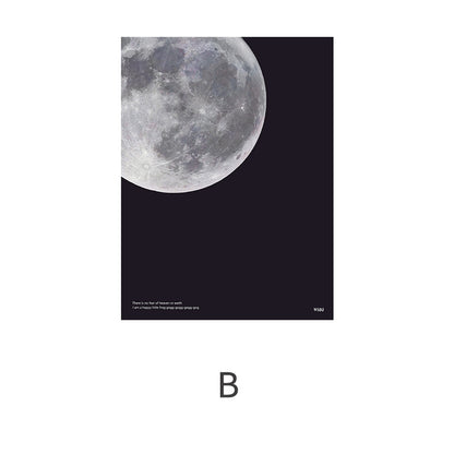 Celestial Moon Art Print Homeandso