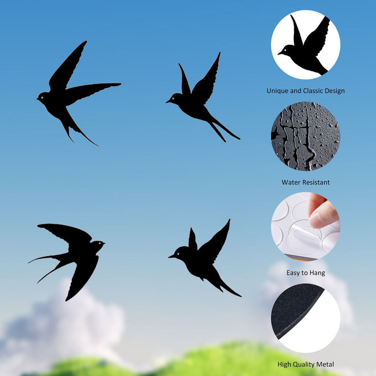 Decorative Bird Silhouettes Homeandso