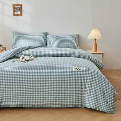 Luxurious Striped Duvet Cover Set