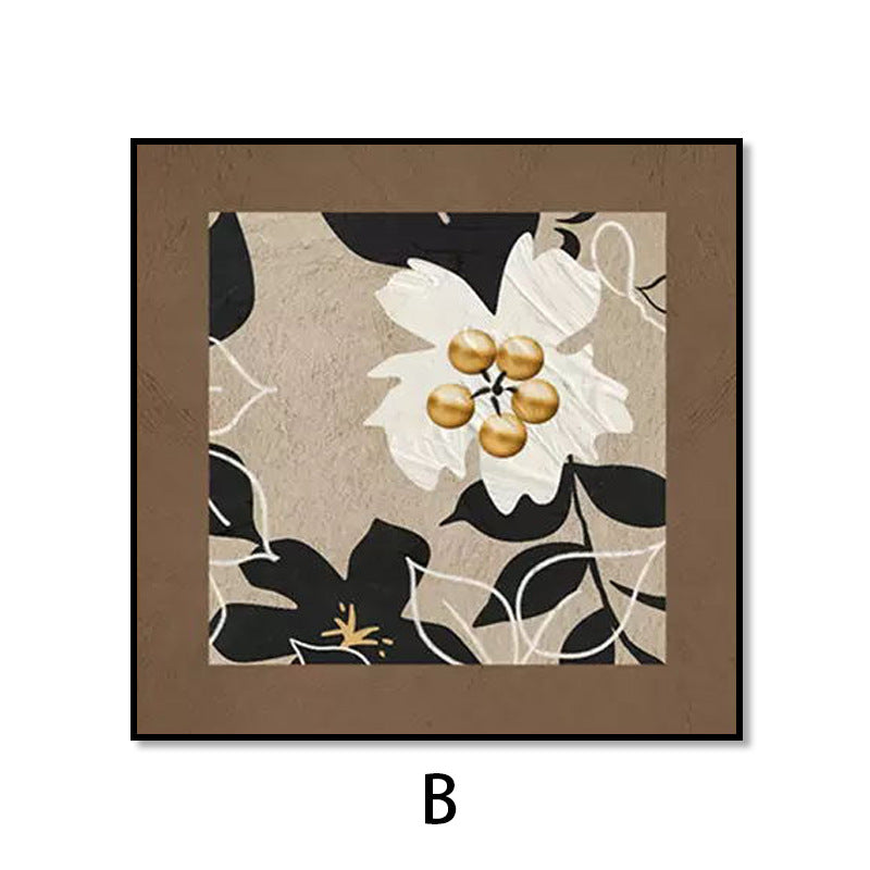 Artistic Butterfly Motif Framed Wall Art Homeandso