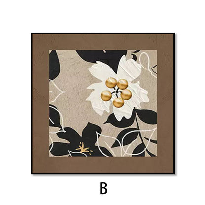 Artistic Butterfly Motif Framed Wall Art Homeandso