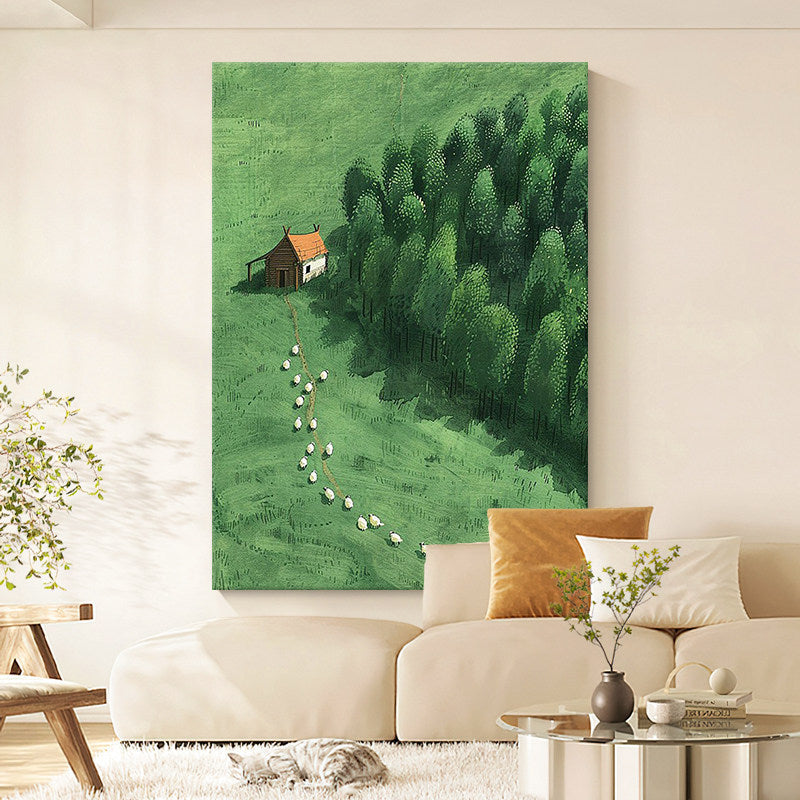 Scenic Country Landscape Canvas Art Homeandso