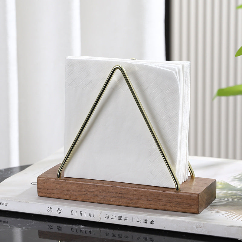 Modern Minimalist Wooden Paper Holder Homeandso