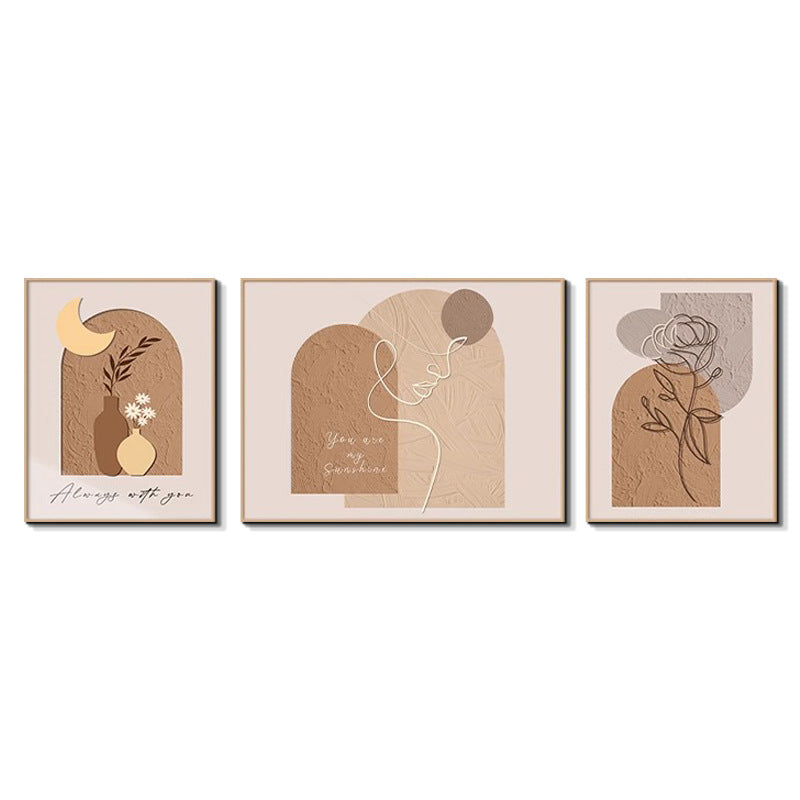 Decorative Three-Piece Art Print Set Homeandso
