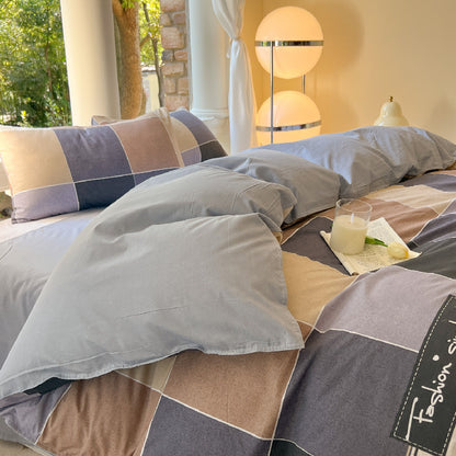 Playful Cartoon-Themed Bedding Ensemble Homeandso