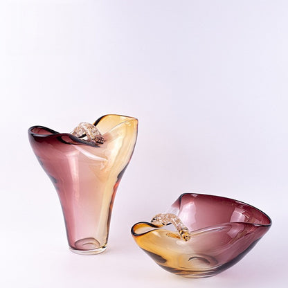 Artistic Glass Vase Homeandso