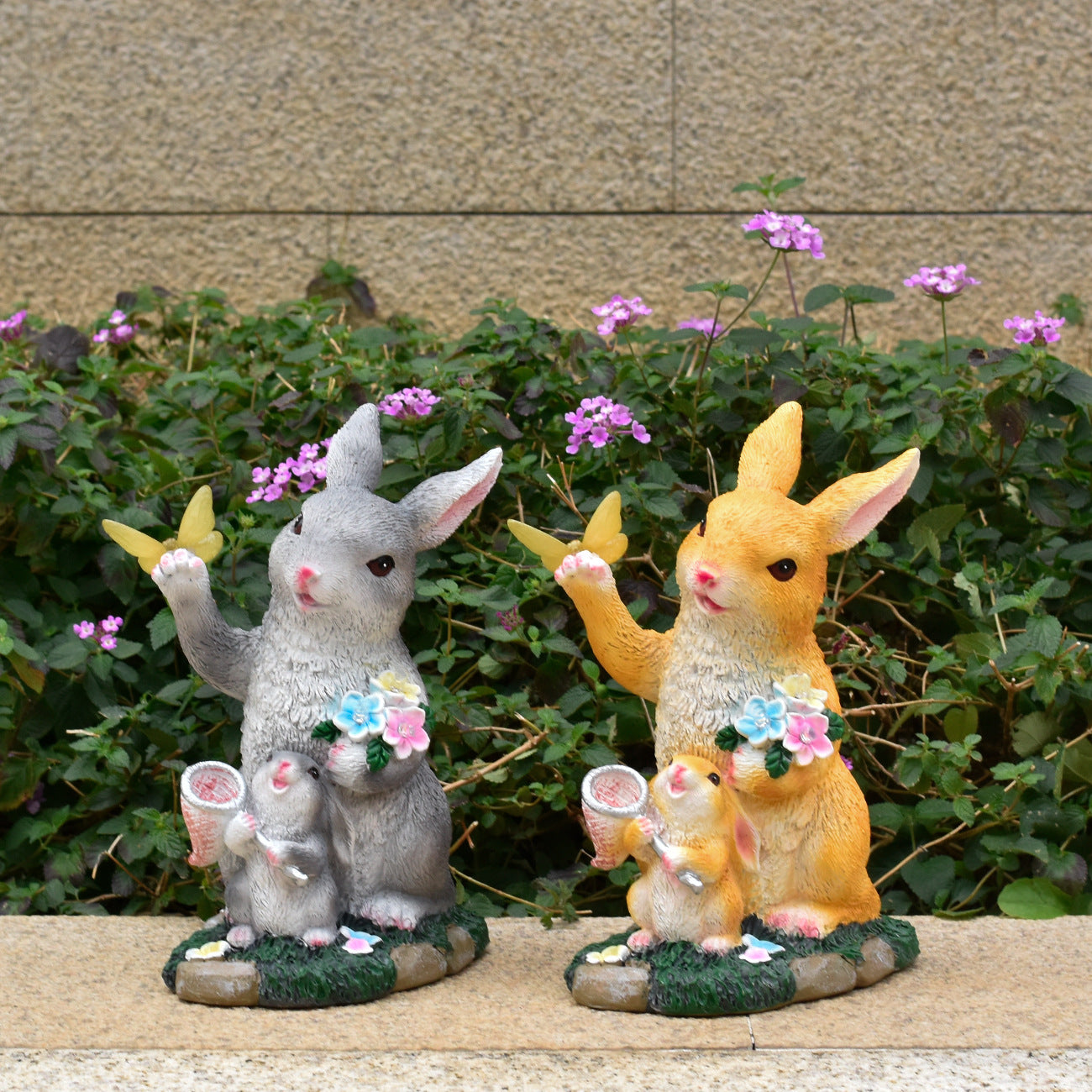 Whimsical Rabbit Figurine Homeandso