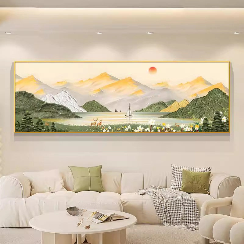 Textured Landscape Wall Art Homeandso