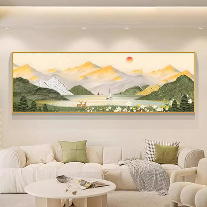 Textured Landscape Wall Art Homeandso