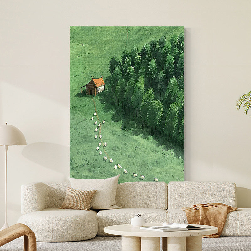 Scenic Country Landscape Canvas Art Homeandso