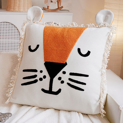 Panda-Themed Decorative Cushion