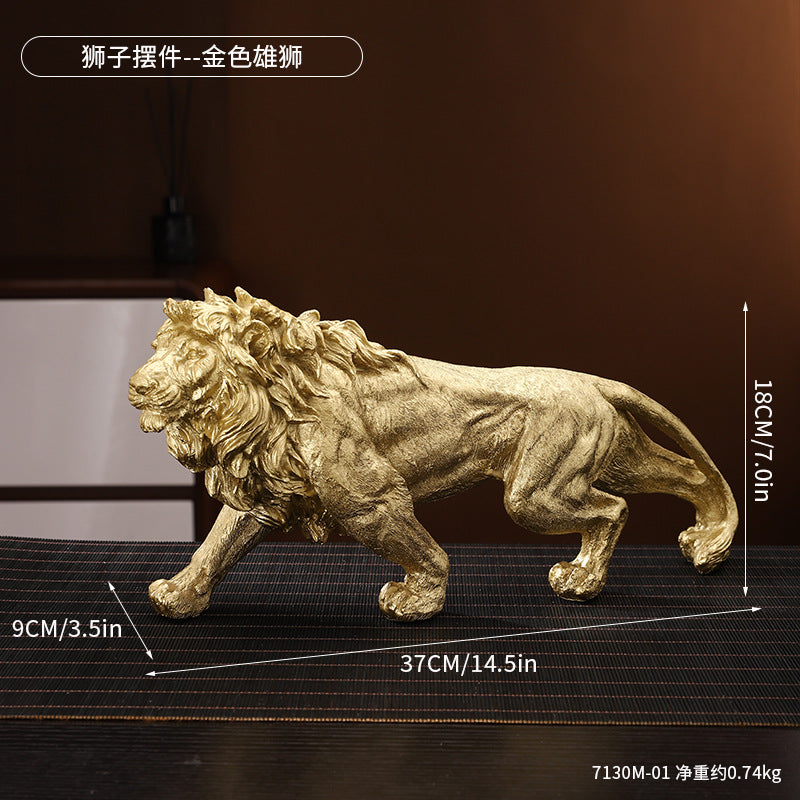 Decorative Lion Figurine Homeandso