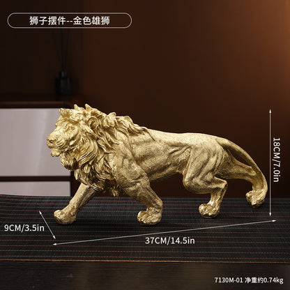 Decorative Lion Figurine Homeandso
