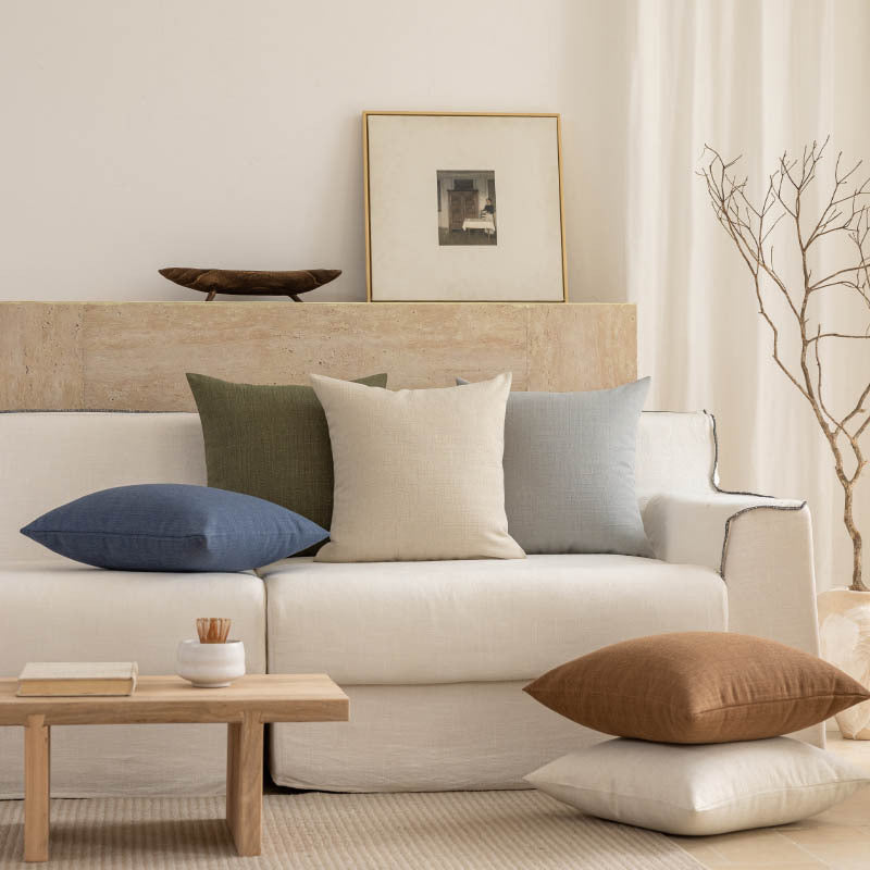 Comfortable Textured Throw Pillow