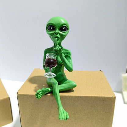 Decorative Alien Figurine Homeandso