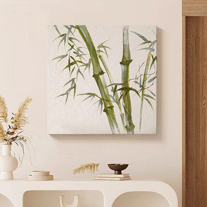 Bamboo Themed Canvas Wall Art Homeandso