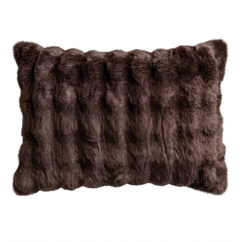 Pluche Textuur Decoratieve Kussen