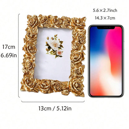 Ornate Floral Picture Frame Homeandso