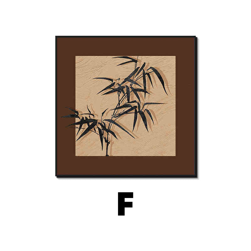 Bamboo-Inspired Framed Wall Art Homeandso