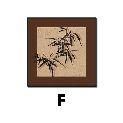 Bamboo-Inspired Framed Wall Art Homeandso