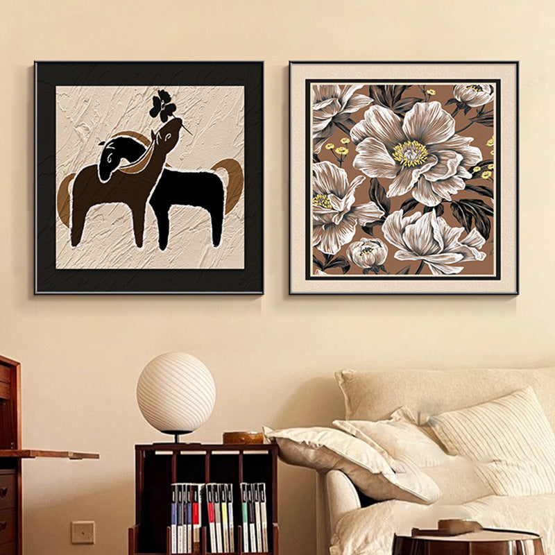 Floral Framed Wall Art Homeandso