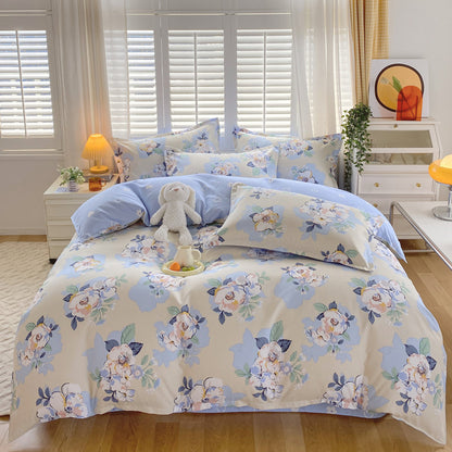Heart Print Duvet Cover Set Homeandso