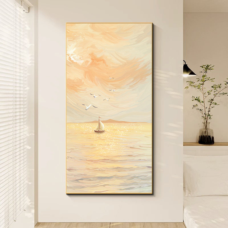 Framed Floral Landscape Artwork Homeandso